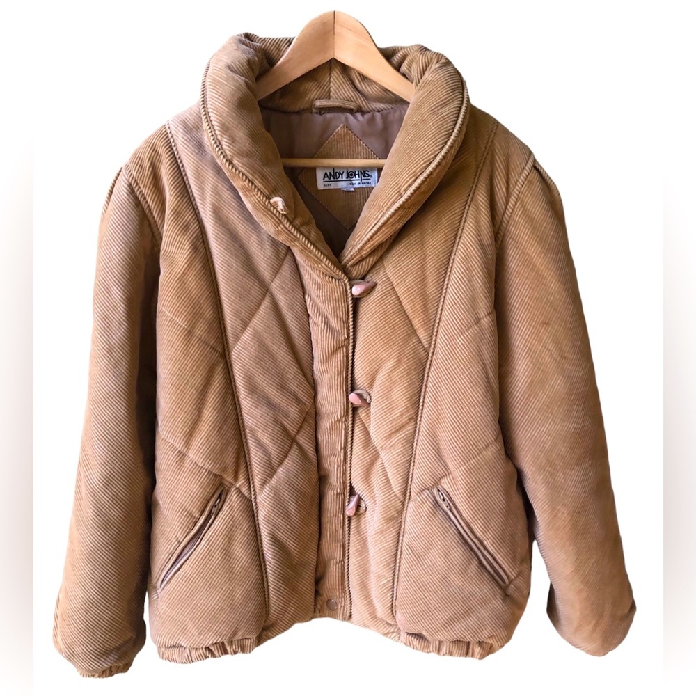 Vintage Tan Corduroy Jacket main image 1